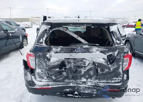 2021 Ford Explorer from USA, damaged, VIN 1FMSK8BB2MGC19440